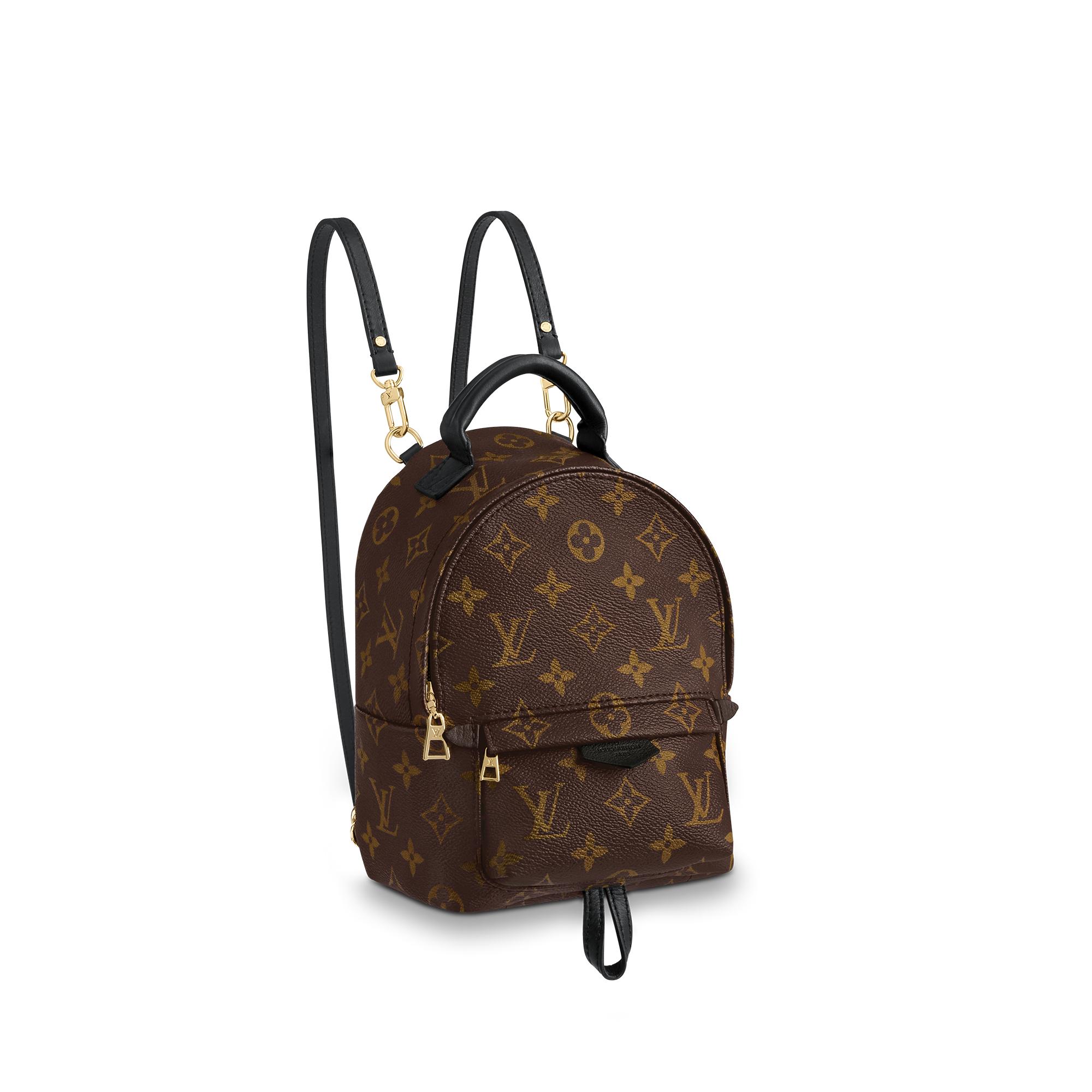 Women - Palm Springs Backpack Mini Monogram Canvas Women Handbags Mini Bags | LOUIS VUITTON